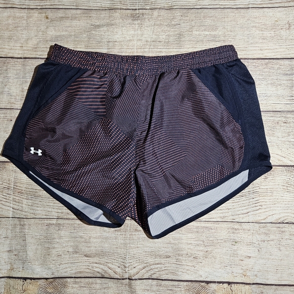 Under Armour Pants - Under armour heat gear blue red athletic shorts